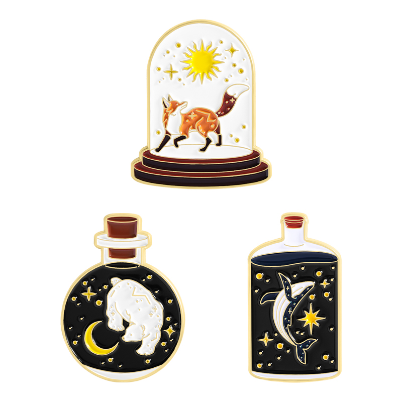 Vintage Collectible Bears - Cartoon Animal Celestial Bodies Art Collection