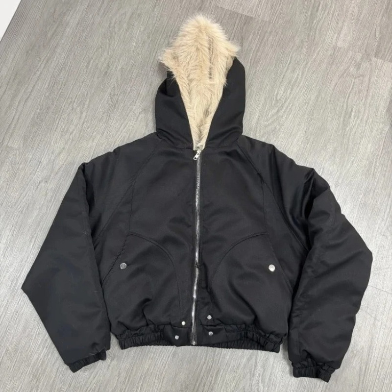 Vintage Zip Hoodie - Y2k Gothic Vintage Black Zip Up