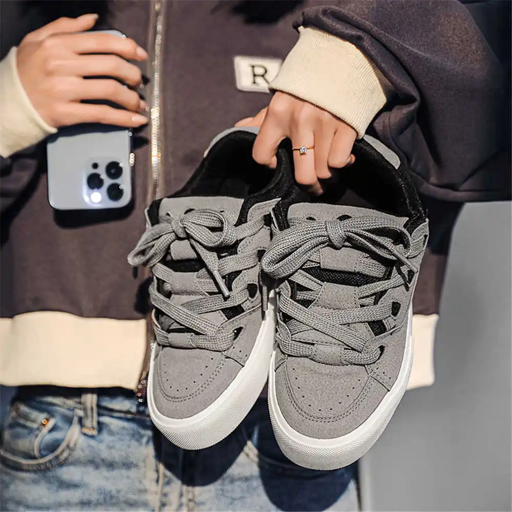 Vintage And Collectible Stores - With Lacing Hiphop Women's School Shoes
