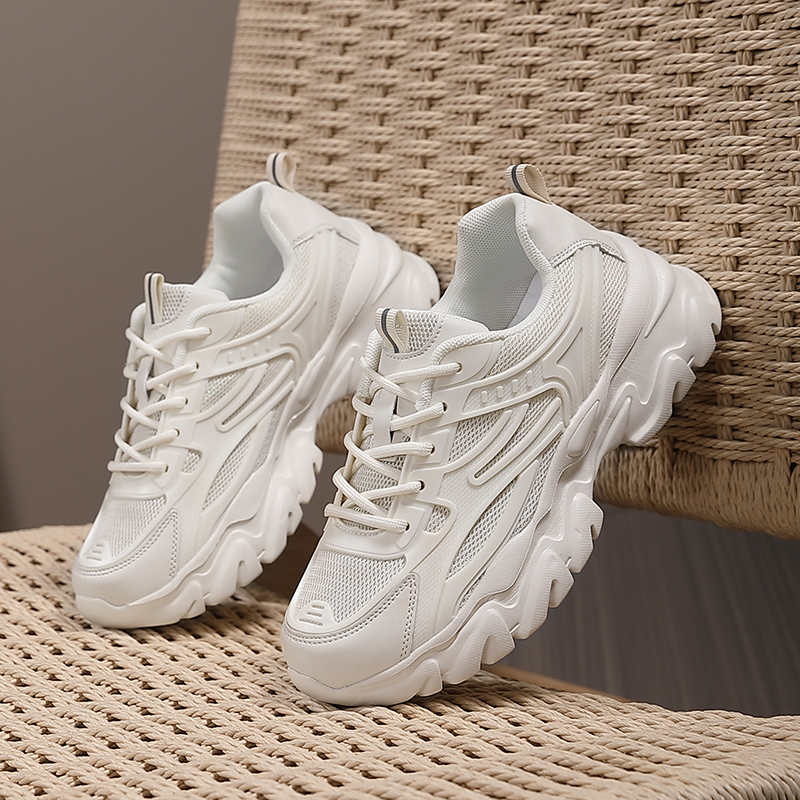 Vintage Collectible Shoes - Normal Leather Increases Height Cute Trainers