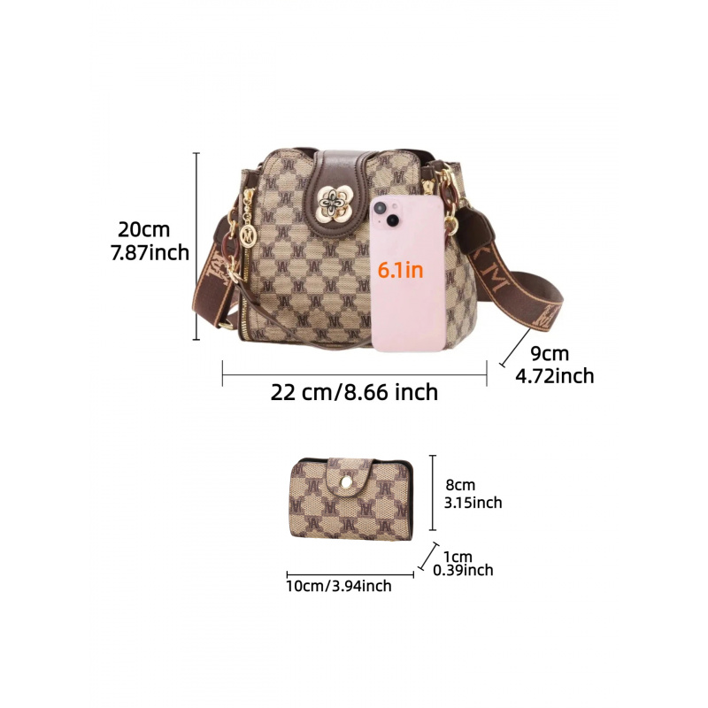 vintage letter printed shoulde - Vintage Zipper 评论和价格