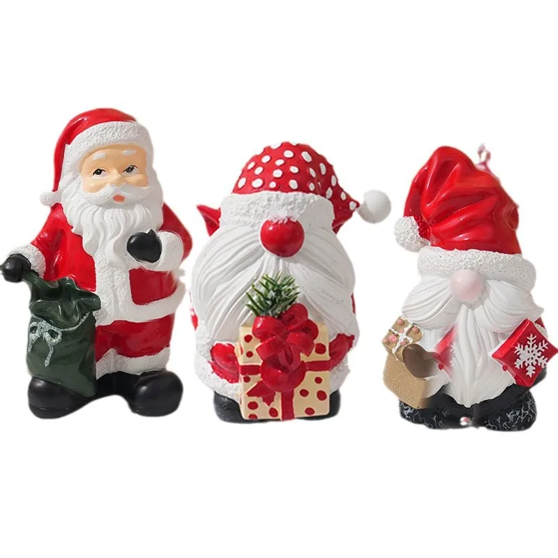 Christmas Santa Resin Ornament - Vintage Collectible Santa 评论和价格