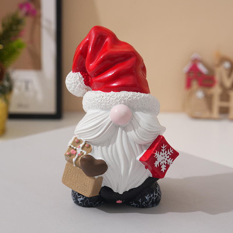 Christmas Santa Resin Ornament - Vintage Collectible Santa 评论和价格