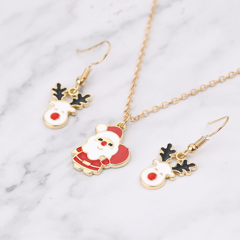 Christmas Collection Jewelry S - Vintage Collectible Santa 评论和价格