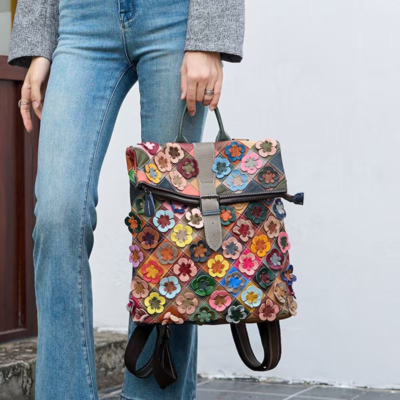 Vintage Women Genuine Leather  - Vintage Zipper 评论和价格