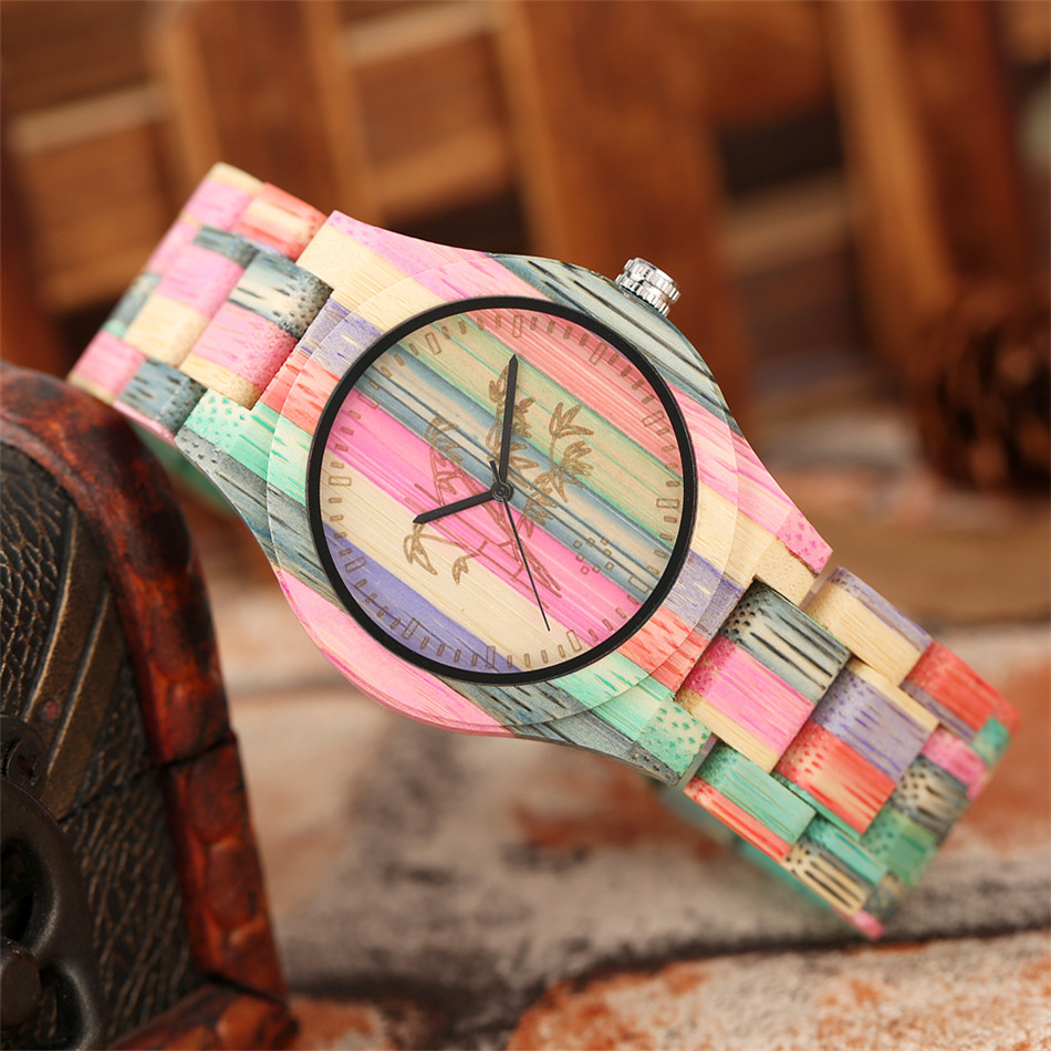 Vintage Stylish Colorful Bambo - Vintage Collectible Watches 评论和价格