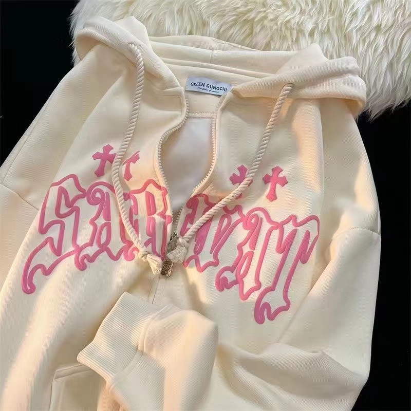 Women Vintage Zip Up Hoodies H - Vintage Zip Hoodie 评论和价格