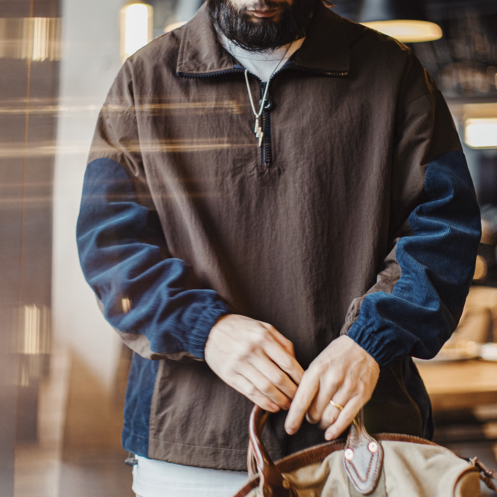 Maden Vintage Corduroy Color-B - Vintage Zip Hoodie 评论和价格