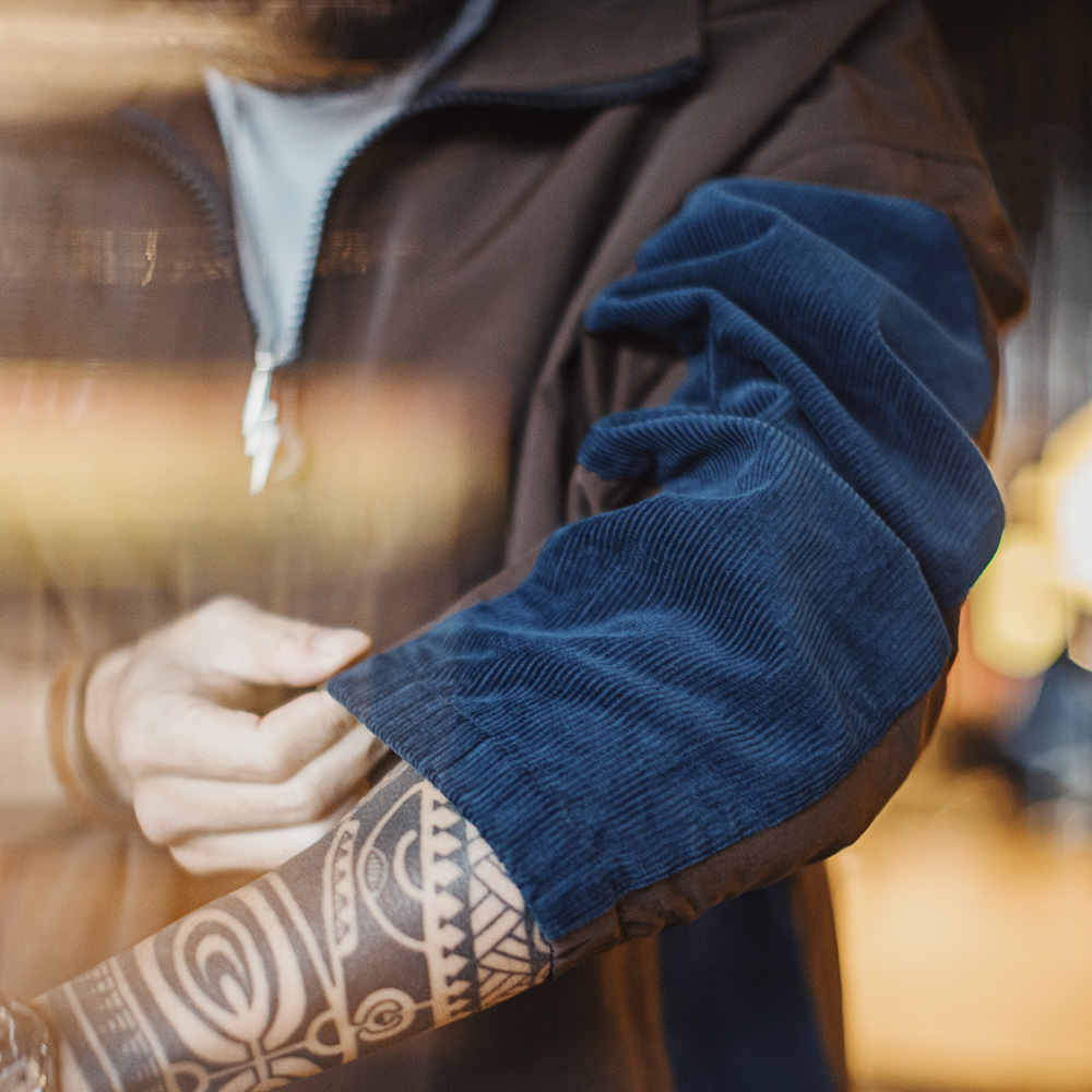 Maden Vintage Corduroy Color-B - Vintage Zip Hoodie 评论和价格