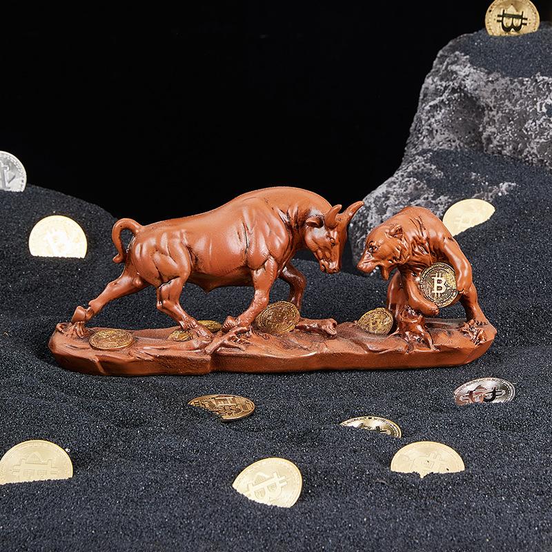 Feng Shui Bear Bull Statue Col - Vintage Collectible Bears 评论和价格