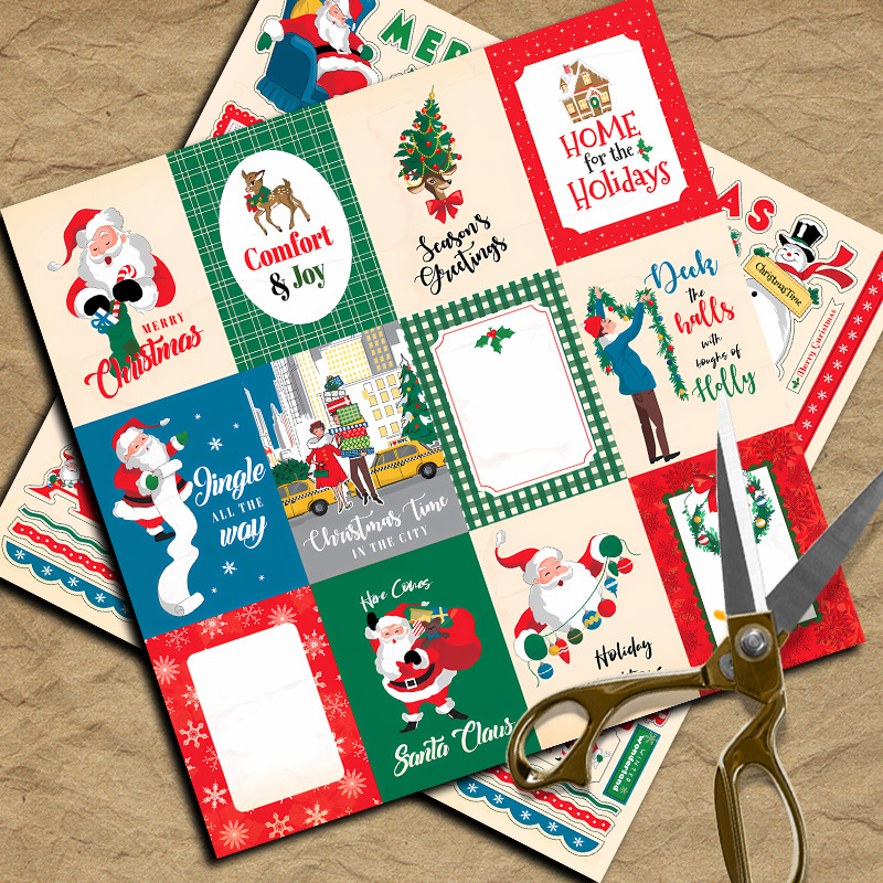 Christmas Series Santa Deer Cr - Vintage Collectible Santa 评论和价格