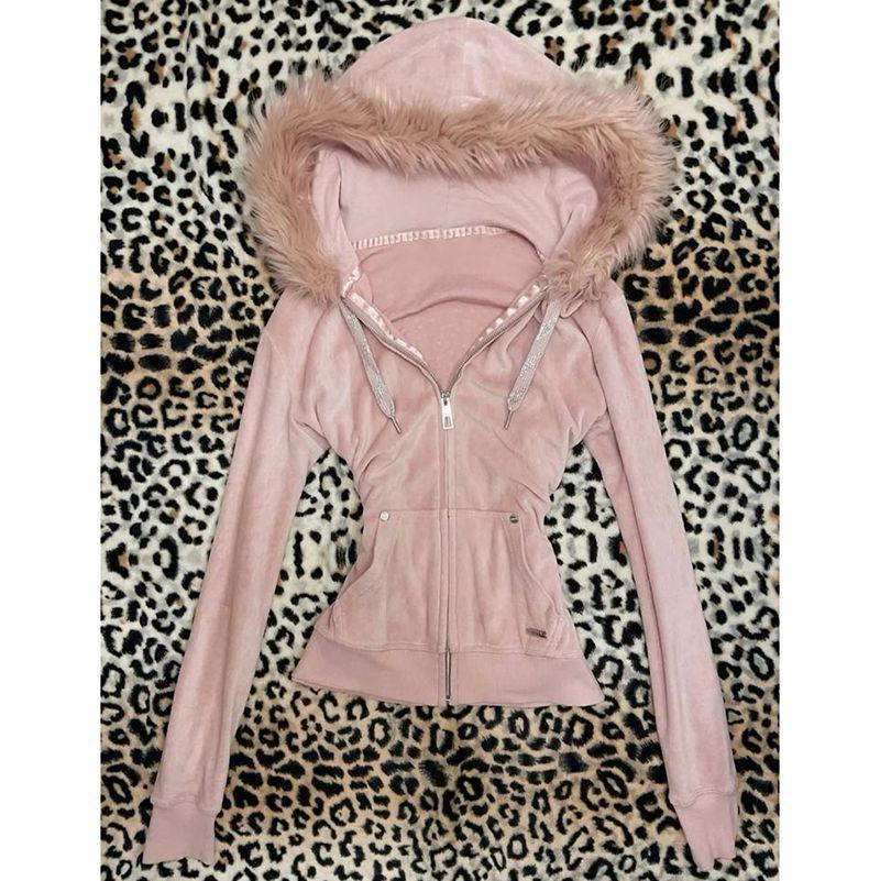 Hoodie Coat Women Punk Hooded  - Vintage Zip Hoodie 评论和价格
