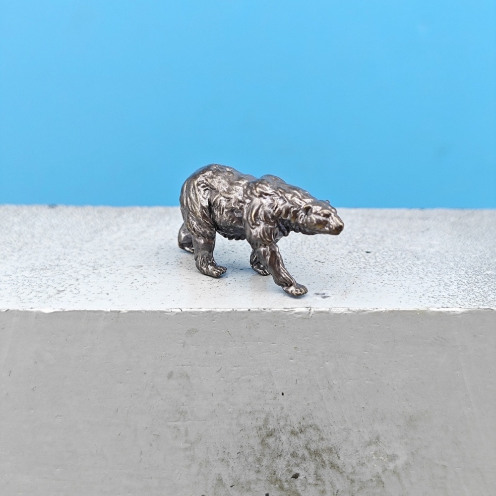 Vintage Brass Walking Brown Be - Vintage Collectible Bears 评论和价格