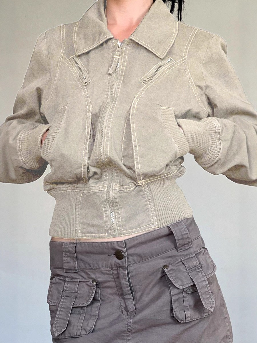 Summer Men's Clothing Slim Fit - Vintage Zipper 评论和价格