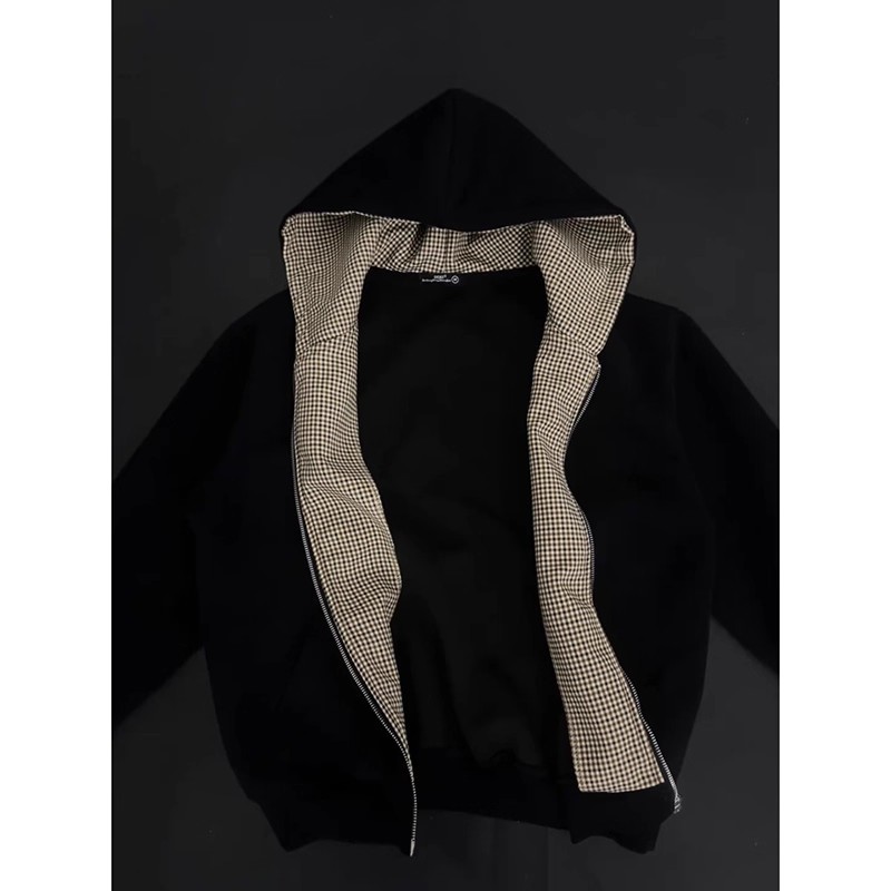 QICHE Men American Vintage Zip - Vintage Zip Hoodie 评论和价格
