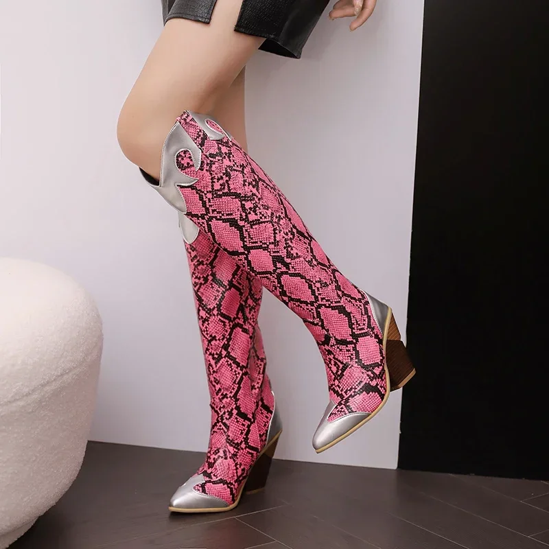 Big Size Western Women Knee Hi - Vintage Zipper 评论和价格