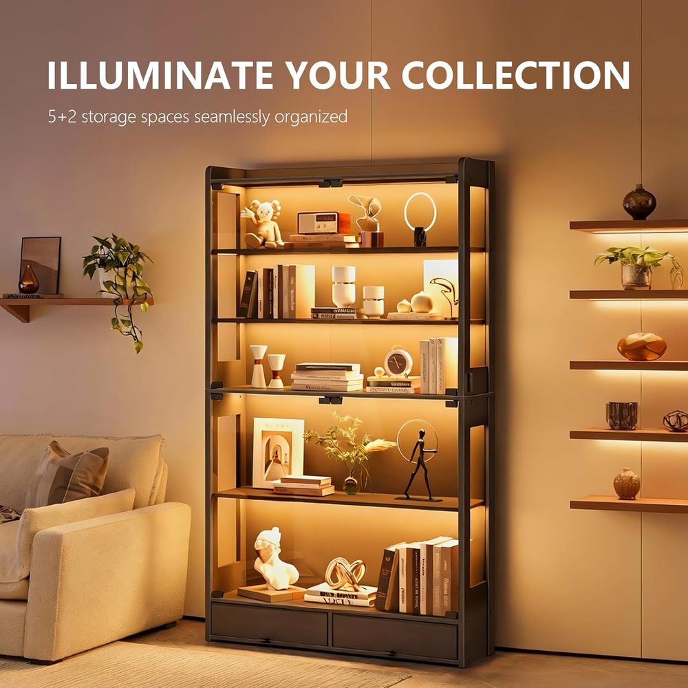 69 Tall Black LED Lighted 5-Ti - Collectible & Vintage Dolls For Wedding 评论和价格