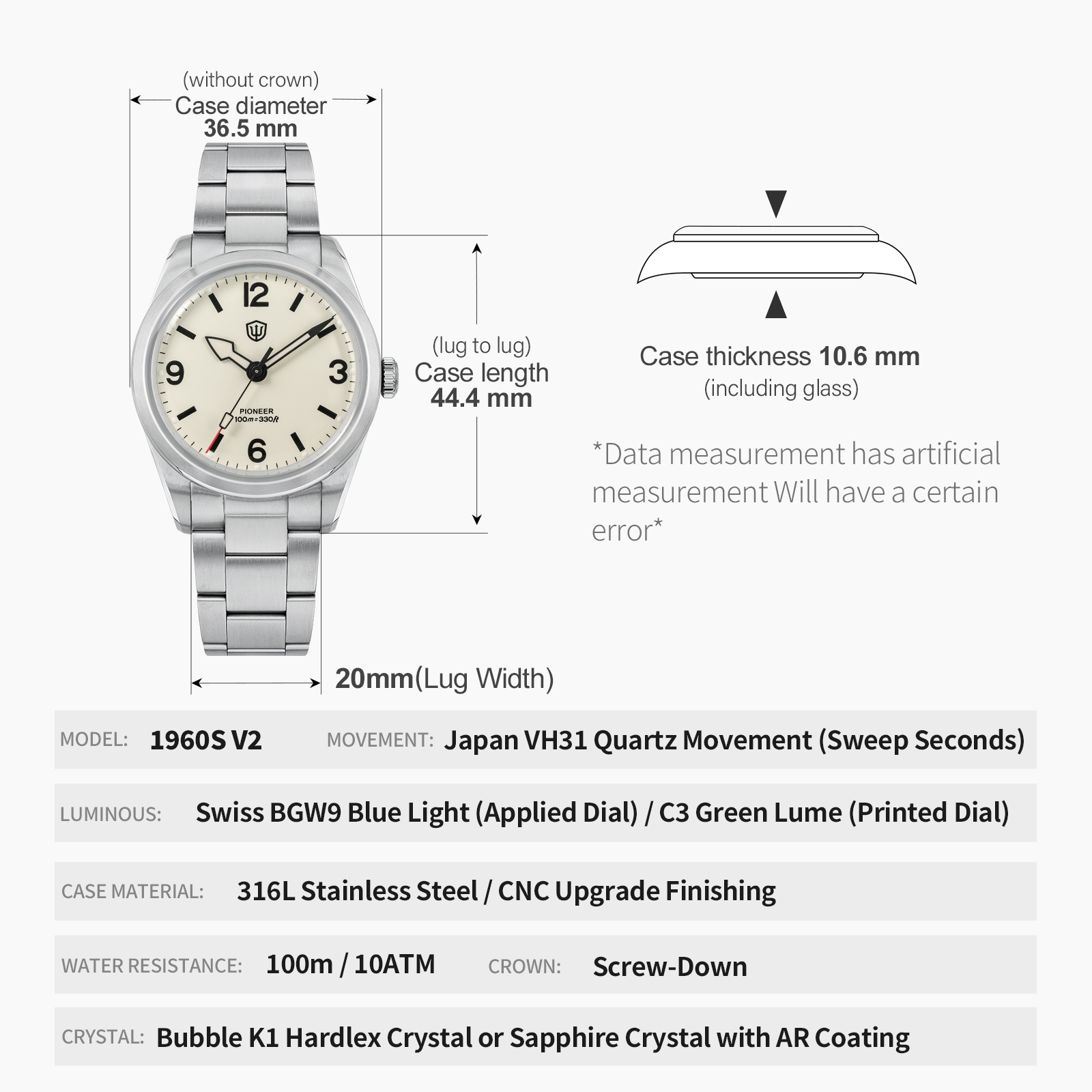 Watchdives WD1960S V2 Vintage  - Vintage Collectible Watches 评论和价格