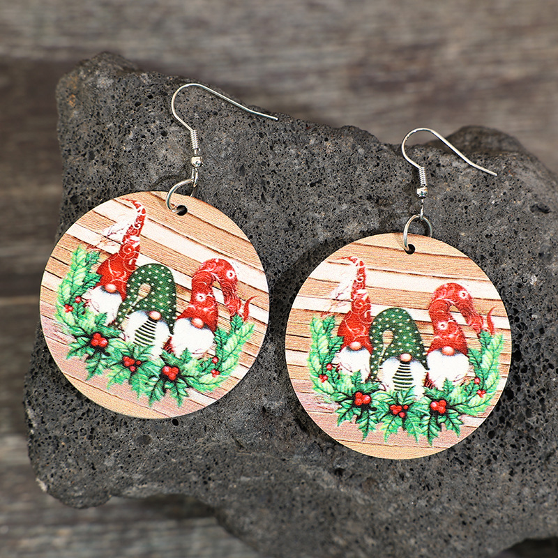 New Vintage Wooden Christmas C - Vintage Collectible Santa 评论和价格